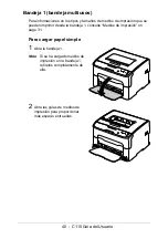 Предварительный просмотр 40 страницы Oki C110 Guías Del Usuario Manual