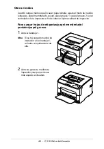 Предварительный просмотр 42 страницы Oki C110 Guías Del Usuario Manual