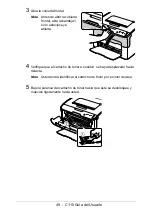 Предварительный просмотр 49 страницы Oki C110 Guías Del Usuario Manual