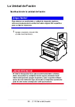 Предварительный просмотр 58 страницы Oki C110 Guías Del Usuario Manual