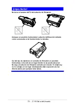 Предварительный просмотр 72 страницы Oki C110 Guías Del Usuario Manual