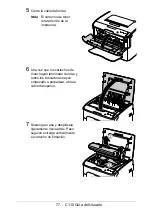 Preview for 77 page of Oki C110 Guías Del Usuario Manual