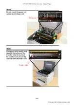 Предварительный просмотр 8 страницы Oki C110 How To Remove Jammed Paper