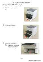 Preview for 19 page of Oki C110 How To Remove Jammed Paper