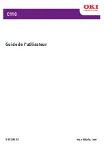 Oki C110 Manual De L'Utilisateur предпросмотр
