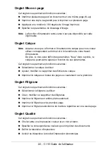 Preview for 22 page of Oki C110 Manual De L'Utilisateur