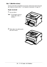 Предварительный просмотр 38 страницы Oki C110 Manual De L'Utilisateur