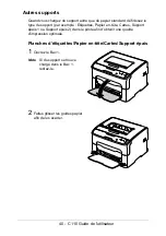 Предварительный просмотр 40 страницы Oki C110 Manual De L'Utilisateur