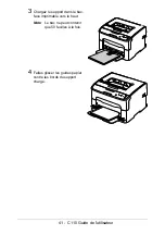 Предварительный просмотр 41 страницы Oki C110 Manual De L'Utilisateur