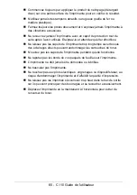Предварительный просмотр 65 страницы Oki C110 Manual De L'Utilisateur