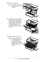 Предварительный просмотр 73 страницы Oki C110 Manual De L'Utilisateur