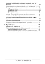 Предварительный просмотр 6 страницы Oki C110 Manual Do Usuário