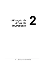 Предварительный просмотр 17 страницы Oki C110 Manual Do Usuário