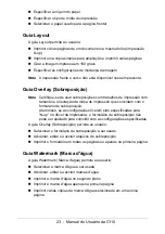 Предварительный просмотр 23 страницы Oki C110 Manual Do Usuário