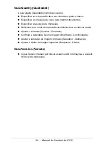 Предварительный просмотр 24 страницы Oki C110 Manual Do Usuário