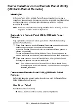Предварительный просмотр 26 страницы Oki C110 Manual Do Usuário