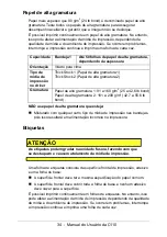 Предварительный просмотр 34 страницы Oki C110 Manual Do Usuário