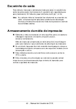Предварительный просмотр 44 страницы Oki C110 Manual Do Usuário