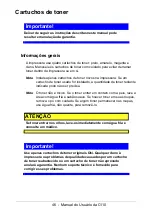 Предварительный просмотр 46 страницы Oki C110 Manual Do Usuário