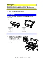 Preview for 57 page of Oki C110 Manual Do Usuário