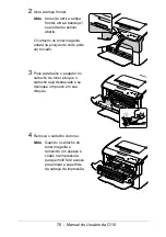 Предварительный просмотр 76 страницы Oki C110 Manual Do Usuário