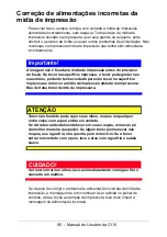 Preview for 95 page of Oki C110 Manual Do Usuário