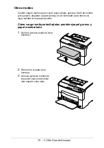 Предварительный просмотр 70 страницы Oki C130n (Spanish) Guías Del Usuario Manual