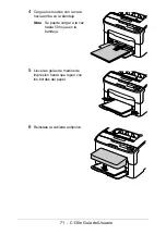 Предварительный просмотр 71 страницы Oki C130n (Spanish) Guías Del Usuario Manual