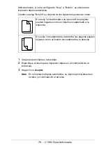 Предварительный просмотр 76 страницы Oki C130n (Spanish) Guías Del Usuario Manual