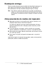 Предварительный просмотр 77 страницы Oki C130n (Spanish) Guías Del Usuario Manual