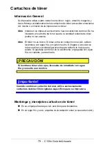 Предварительный просмотр 79 страницы Oki C130n (Spanish) Guías Del Usuario Manual