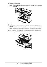 Предварительный просмотр 82 страницы Oki C130n (Spanish) Guías Del Usuario Manual