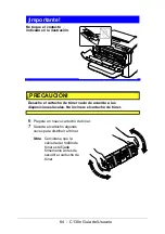 Предварительный просмотр 84 страницы Oki C130n (Spanish) Guías Del Usuario Manual