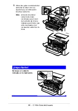 Предварительный просмотр 86 страницы Oki C130n (Spanish) Guías Del Usuario Manual