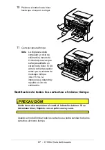 Предварительный просмотр 87 страницы Oki C130n (Spanish) Guías Del Usuario Manual