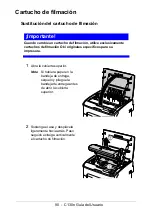 Предварительный просмотр 90 страницы Oki C130n (Spanish) Guías Del Usuario Manual