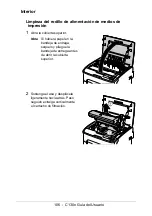 Предварительный просмотр 106 страницы Oki C130n (Spanish) Guías Del Usuario Manual