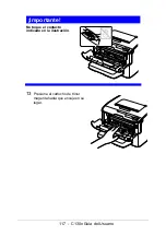 Предварительный просмотр 117 страницы Oki C130n (Spanish) Guías Del Usuario Manual