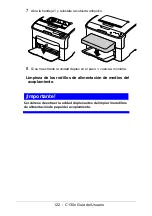 Предварительный просмотр 122 страницы Oki C130n (Spanish) Guías Del Usuario Manual