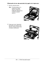 Предварительный просмотр 135 страницы Oki C130n (Spanish) Guías Del Usuario Manual