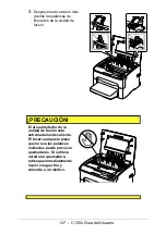 Предварительный просмотр 137 страницы Oki C130n (Spanish) Guías Del Usuario Manual