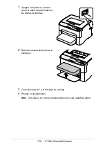 Предварительный просмотр 172 страницы Oki C130n (Spanish) Guías Del Usuario Manual