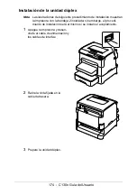 Предварительный просмотр 174 страницы Oki C130n (Spanish) Guías Del Usuario Manual