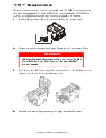 Предварительный просмотр 3 страницы Oki C330dn Installation Manual