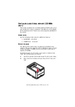 Предварительный просмотр 122 страницы Oki C3400 User Manual