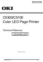 Предварительный просмотр 148 страницы Oki C5100 Maintenance Manual