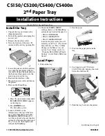 Oki C5150 Installation Instructions preview