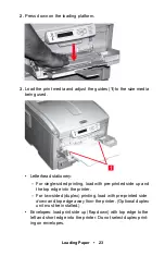 Preview for 23 page of Oki C5150n User Manual