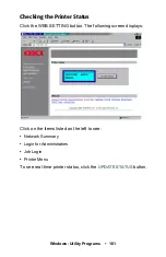 Preview for 161 page of Oki C5150n User Manual