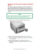 Предварительный просмотр 74 страницы Oki C5300n (French) Manual De L'Utilisateur